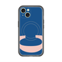 スリムプロテクションプレミアムケース with MagSafe［ オリジナル - initial color - C navy ］