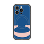 スリムプロテクションプレミアムケース with MagSafe［ オリジナル - initial color - C navy ］