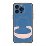 スリムプロテクションプレミアムケース with MagSafe［ オリジナル - initial color - C navy ］