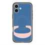 スリムプロテクションプレミアムケース with MagSafe［ オリジナル - initial color - C navy ］