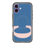 スリムプロテクションプレミアムケース with MagSafe［ オリジナル - initial color - C navy ］