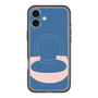 スリムプロテクションプレミアムケース with MagSafe［ オリジナル - initial color - C navy ］