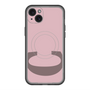 スリムプロテクションプレミアムケース with MagSafe［ オリジナル - initial color - C dusty pink ］