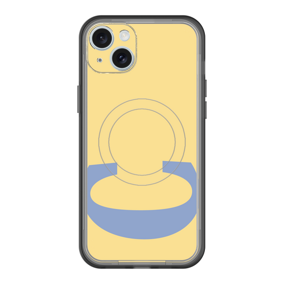 スリムプロテクションプレミアムケース with MagSafe［ オリジナル - initial color - C yellow ］