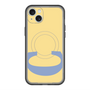 スリムプロテクションプレミアムケース with MagSafe［ オリジナル - initial color - C yellow ］
