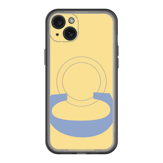 スリムプロテクションプレミアムケース with MagSafe［ オリジナル - initial color - C yellow ］