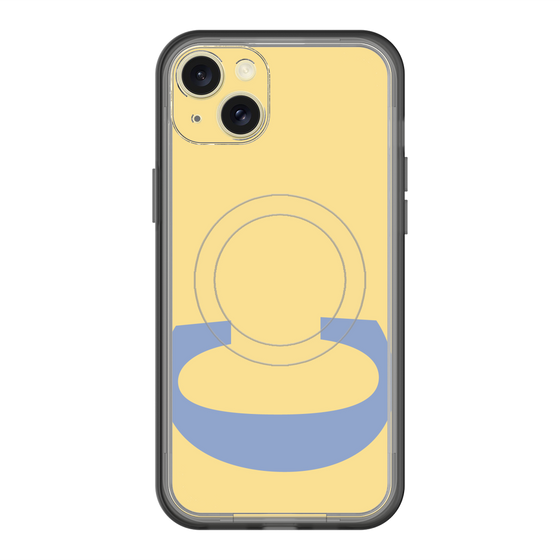 スリムプロテクションプレミアムケース with MagSafe［ オリジナル - initial color - C yellow ］