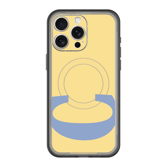 スリムプロテクションプレミアムケース with MagSafe［ オリジナル - initial color - C yellow ］