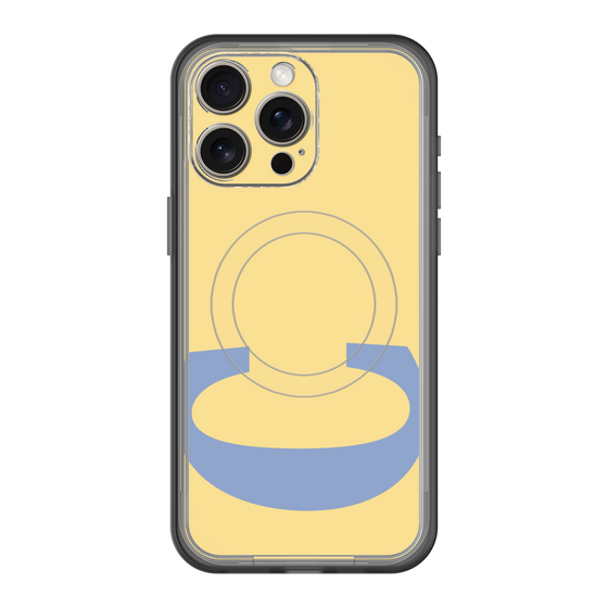 スリムプロテクションプレミアムケース with MagSafe［ オリジナル - initial color - C yellow ］