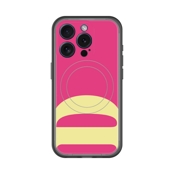 スリムプロテクションプレミアムケース with MagSafe［ オリジナル - initial color - D pink ］