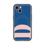 スリムプロテクションプレミアムケース with MagSafe［ オリジナル - initial color - D navy ］