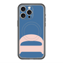 スリムプロテクションプレミアムケース with MagSafe［ オリジナル - initial color - D navy ］