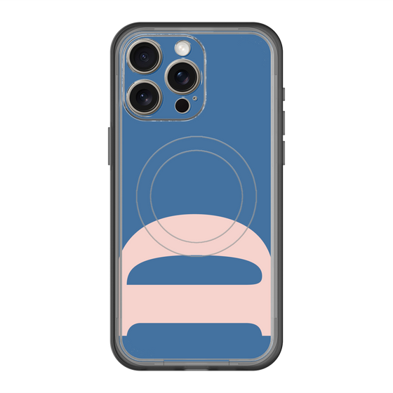 スリムプロテクションプレミアムケース with MagSafe［ オリジナル - initial color - D navy ］