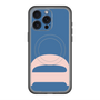 スリムプロテクションプレミアムケース with MagSafe［ オリジナル - initial color - D navy ］