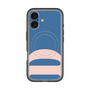 スリムプロテクションプレミアムケース with MagSafe［ オリジナル - initial color - D navy ］