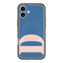 スリムプロテクションプレミアムケース with MagSafe［ オリジナル - initial color - D navy ］
