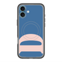スリムプロテクションプレミアムケース with MagSafe［ オリジナル - initial color - D navy ］