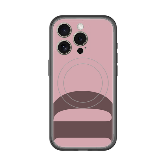 スリムプロテクションプレミアムケース with MagSafe［ オリジナル - initial color - D dusty pink ］
