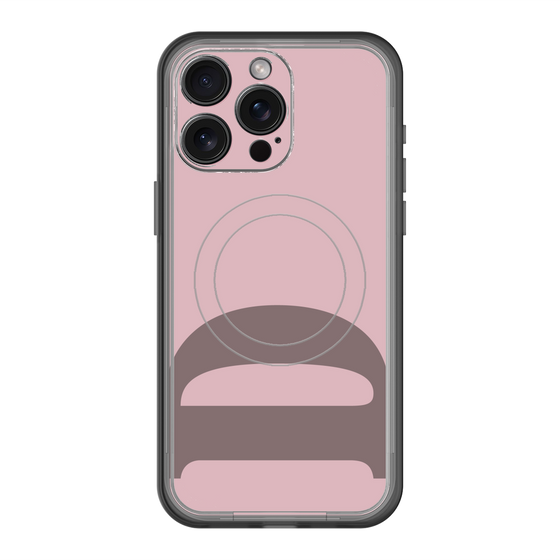 スリムプロテクションプレミアムケース with MagSafe［ オリジナル - initial color - D dusty pink ］