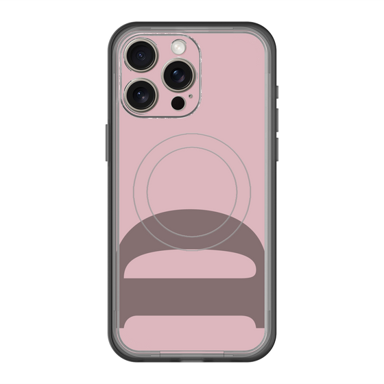 スリムプロテクションプレミアムケース with MagSafe［ オリジナル - initial color - D dusty pink ］