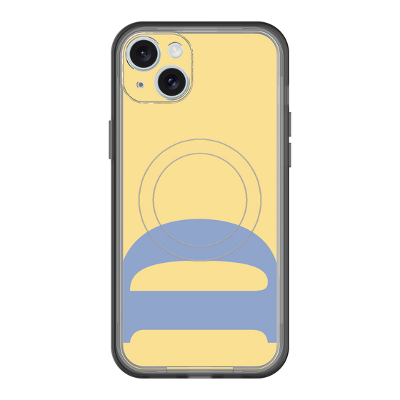 スリムプロテクションプレミアムケース with MagSafe［ オリジナル - initial color - D yellow ］