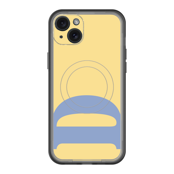 スリムプロテクションプレミアムケース with MagSafe［ オリジナル - initial color - D yellow ］