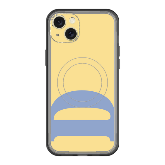 スリムプロテクションプレミアムケース with MagSafe［ オリジナル - initial color - D yellow ］