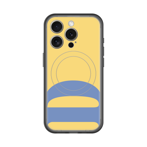 スリムプロテクションプレミアムケース with MagSafe［ オリジナル - initial color - D yellow ］