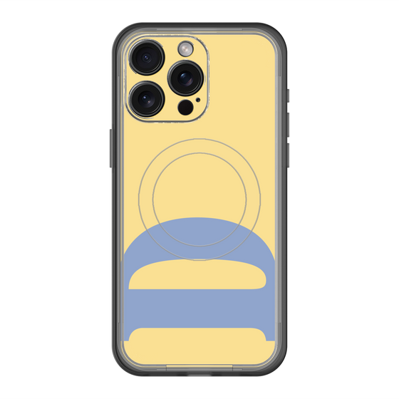 スリムプロテクションプレミアムケース with MagSafe［ オリジナル - initial color - D yellow ］