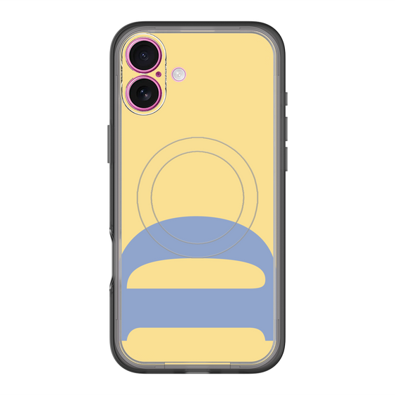 スリムプロテクションプレミアムケース with MagSafe［ オリジナル - initial color - D yellow ］