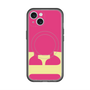 スリムプロテクションプレミアムケース with MagSafe［ オリジナル - initial color - E pink ］