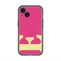 スリムプロテクションプレミアムケース with MagSafe［ オリジナル - initial color - E pink ］