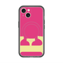スリムプロテクションプレミアムケース with MagSafe［ オリジナル - initial color - E pink ］