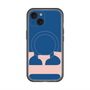 スリムプロテクションプレミアムケース with MagSafe［ オリジナル - initial color - E navy ］