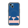 スリムプロテクションプレミアムケース with MagSafe［ オリジナル - initial color - E navy ］