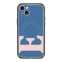 スリムプロテクションプレミアムケース with MagSafe［ オリジナル - initial color - E navy ］