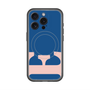 スリムプロテクションプレミアムケース with MagSafe［ オリジナル - initial color - E navy ］