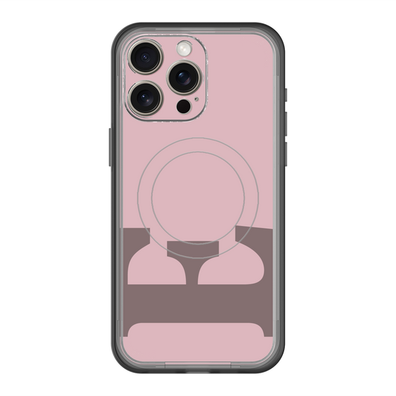 スリムプロテクションプレミアムケース with MagSafe［ オリジナル - initial color - E dusty pink ］