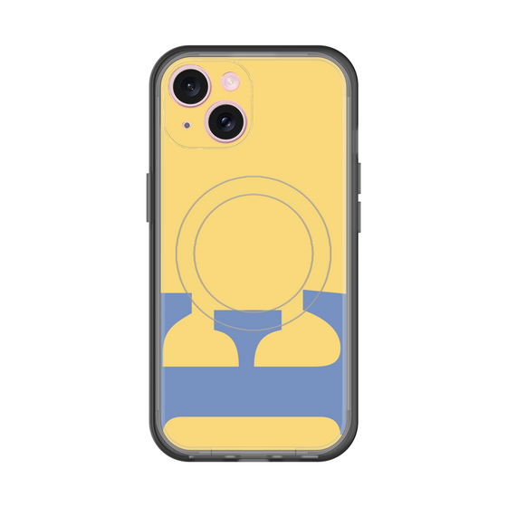 スリムプロテクションプレミアムケース with MagSafe［ オリジナル - initial color - E yellow ］