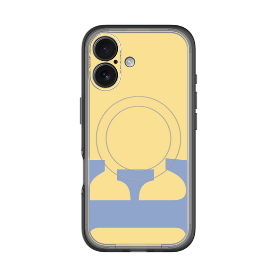 スリムプロテクションプレミアムケース with MagSafe［ オリジナル - initial color - E yellow ］