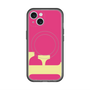 スリムプロテクションプレミアムケース with MagSafe［ オリジナル - initial color - F pink ］