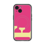 スリムプロテクションプレミアムケース with MagSafe［ オリジナル - initial color - F pink ］
