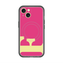 スリムプロテクションプレミアムケース with MagSafe［ オリジナル - initial color - F pink ］