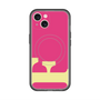 スリムプロテクションプレミアムケース with MagSafe［ オリジナル - initial color - F pink ］