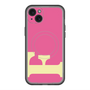 スリムプロテクションプレミアムケース with MagSafe［ オリジナル - initial color - F pink ］