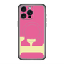 スリムプロテクションプレミアムケース with MagSafe［ オリジナル - initial color - F pink ］