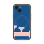 スリムプロテクションプレミアムケース with MagSafe［ オリジナル - initial color - F navy ］