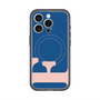 スリムプロテクションプレミアムケース with MagSafe［ オリジナル - initial color - F navy ］