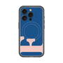 スリムプロテクションプレミアムケース with MagSafe［ オリジナル - initial color - F navy ］