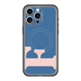 スリムプロテクションプレミアムケース with MagSafe［ オリジナル - initial color - F navy ］